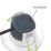 Collingwood H2 Lite Select Fixed  Fire Rated LED Downlight Matt White 5W 600-650lm