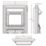 Be Modern Dunswood Electric Comet Inset Fire Oak-Effect 1070mm x 330mm x 1123mm