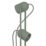 Eglo Tilston Floor Lamp Green