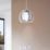 Eglo Rocamar Single Pendant Light Chrome