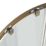 ETAL SMQU128BB-E6 Framed Offset Quadrant Shower Enclosure  Brushed Brass 1180mm x 780mm x 1900mm