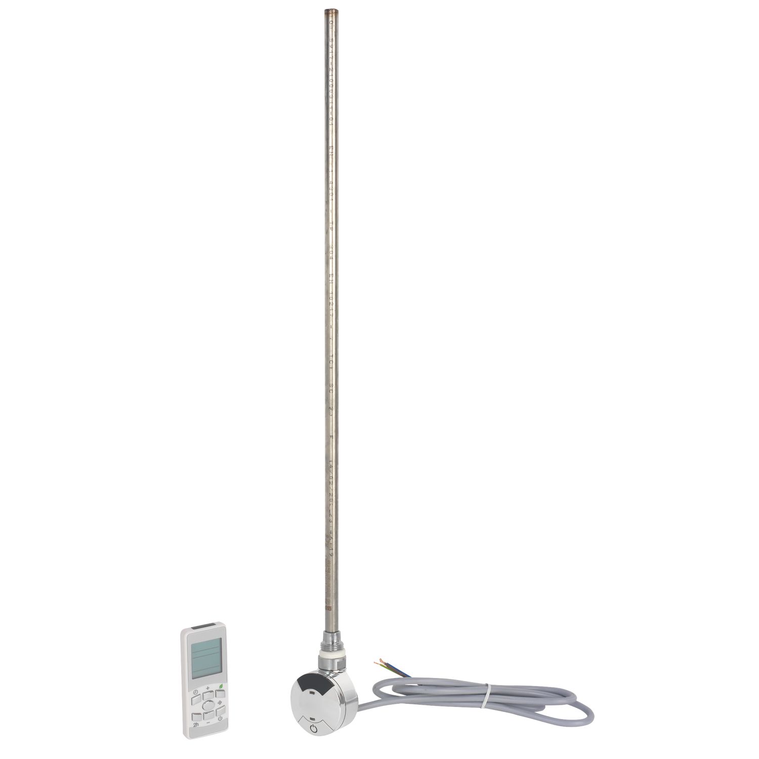 Towelrads Smart Timed Thermostatic 600W Chrome Towel Radiator Heating Element (834RY)