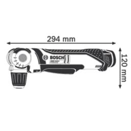 Bosch GWB108VLIN 12V Li-Ion Airstream  Cordless Angled Drill Driver - Bare