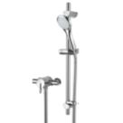 Bristan Sonique Rear-Fed Exposed Chrome Thermostatic Mixer Shower