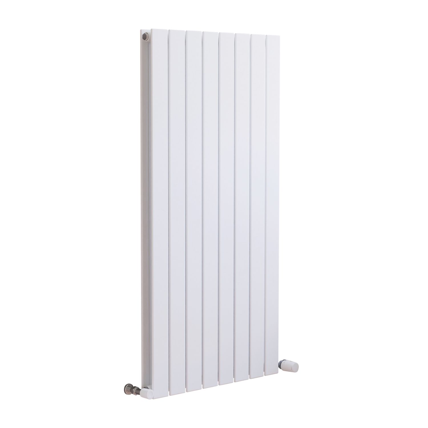 Ximax 1200mm x 595mm 3689BTU White Vertical Designer Radiator (83567)