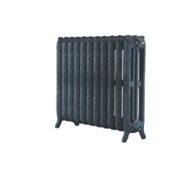 Arroll 760mm x 914mm 5405BTU Anthracite Cast Iron 3 Column Radiator
