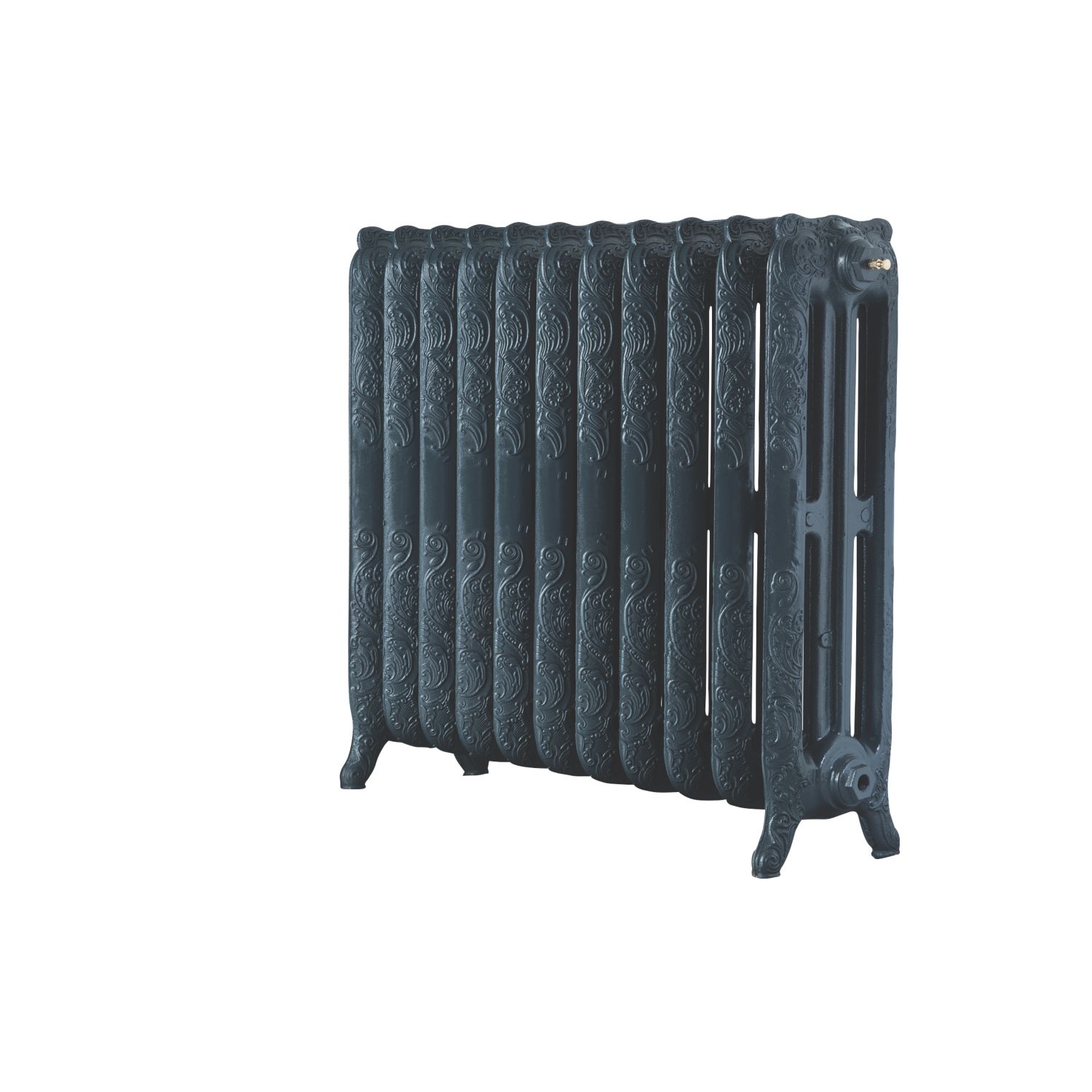 Arroll 760mm x 914mm 5405BTU Anthracite Cast Iron 3 Column Radiator (8356P)