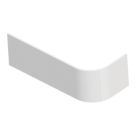 Georgia Curved Front Panel for J-Shaped Bath 1700mm White Gloss