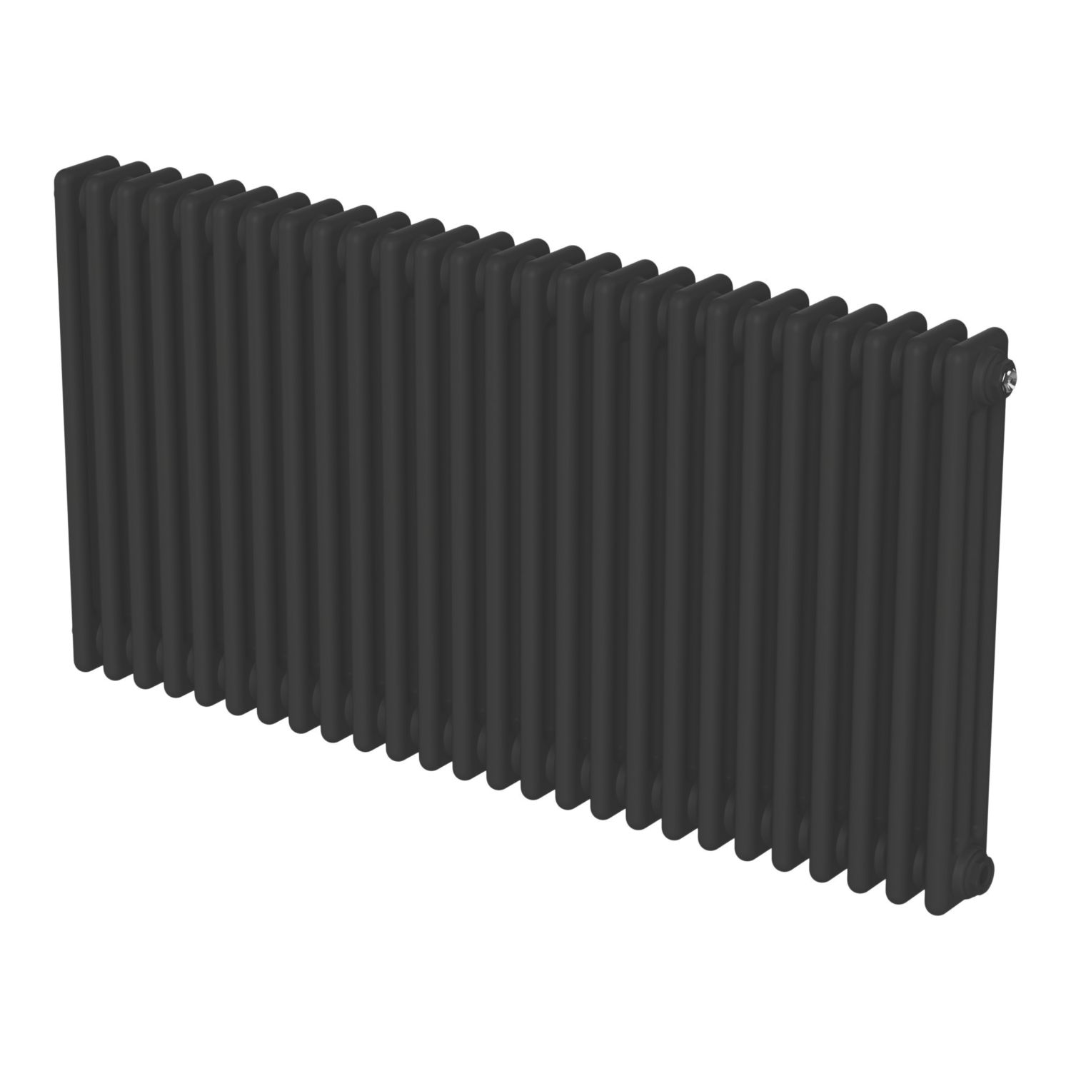 Flomasta Signature 600mm x 1190mm 5160BTU Black Horizontal 3 Column Radiator (835AH)