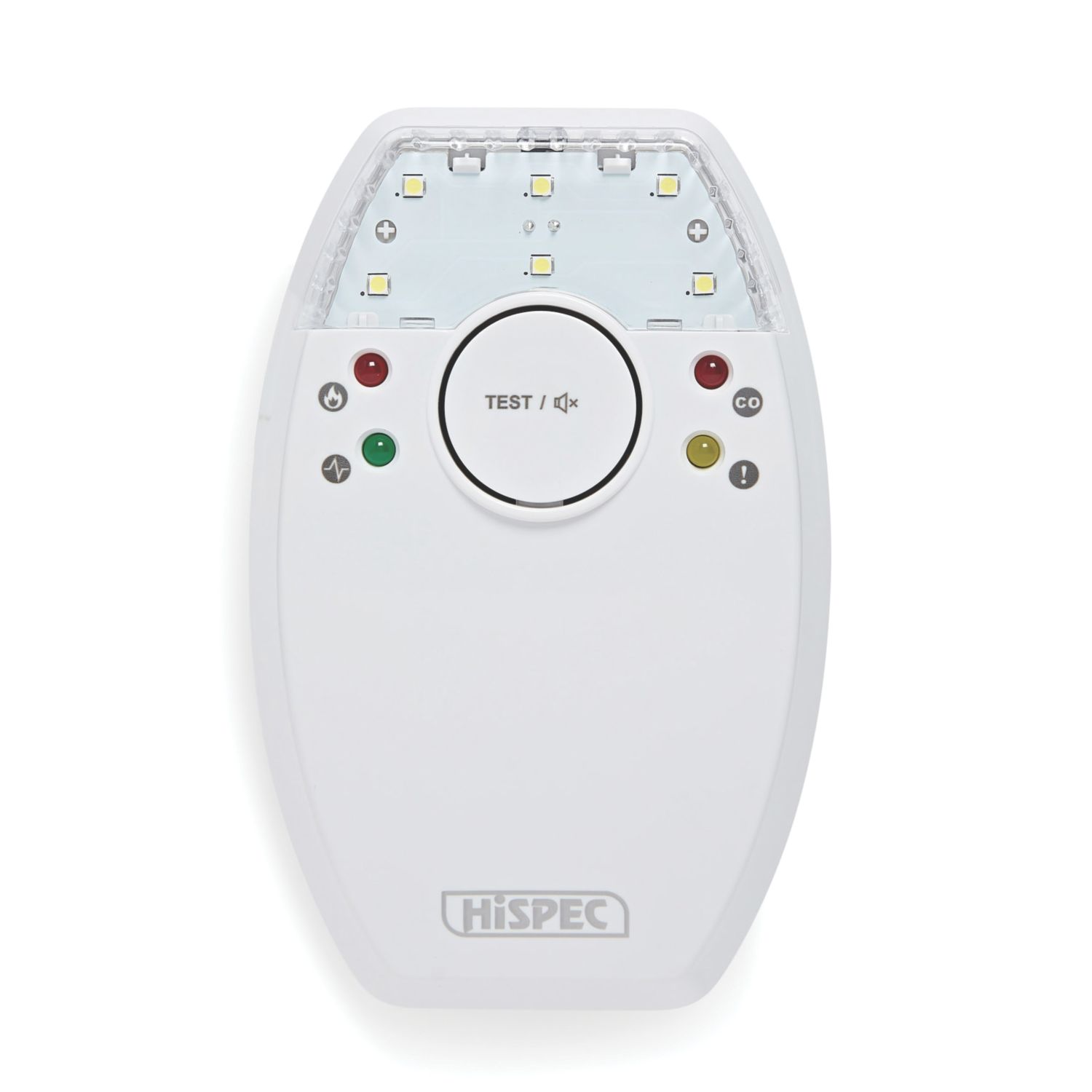 Hispec HSSA/DAK/RF10-PRO Mains Interlinked Radio Frequency Deaf Aid Kit with Strobe & Vibrating Pad (835AM)