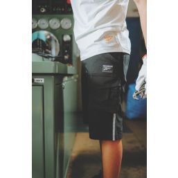 Reebok  Work Shorts Black 28-30" W