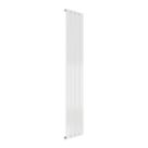 Reina Flat Single 1600mm x 292mm 1802BTU White Vertical Designer Radiator