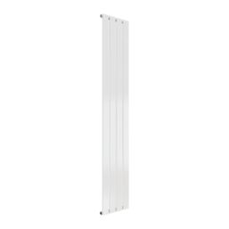 Reina Flat Single 1600mm x 292mm 1802BTU White Vertical Designer Radiator