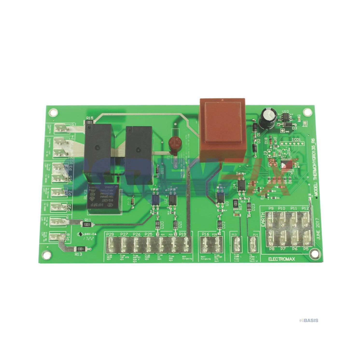Baxi 95615065 TIMER PCB - ELECTROMAX (835GW)