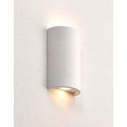 Saxby  LED Plaster Up & Down Wall Light White 4W 460lm