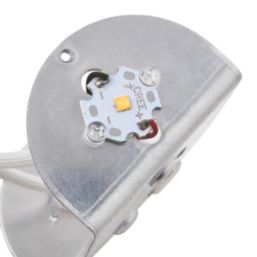 Saxby  LED Plaster Up & Down Wall Light White 4W 460lm