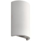 Saxby  LED Plaster Up & Down Wall Light White 4W 460lm