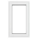 Crystal  Right-Hand Opening Clear Double-Glazed Casement White uPVC Window 610mm x 1040mm