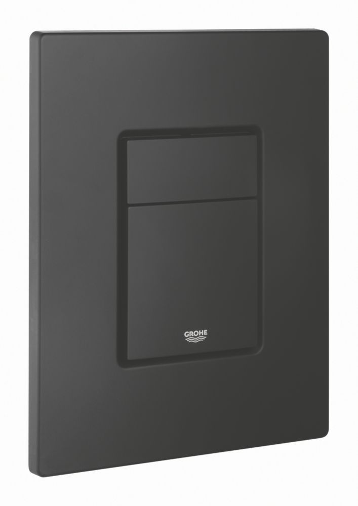 Geberit 115.882.DW.1 SIGMA20 Dual Flush Matt Black Flush Wall Plate