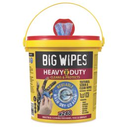 Big Wipes Heavy-Duty Reusable Textured Cleaning Wipes 240 Pack