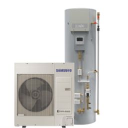 Samsung  8kW Air-Source Pre-Plumbed Heat Pump Kit 150Ltr