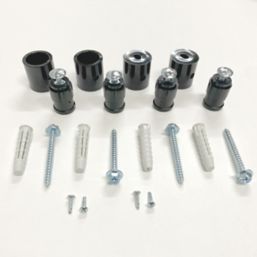 Towelrads Vetro 700W Electric Wall-Mounted Glass Infrared Designer Radiator 1063mm x 532mm White 2388BTU