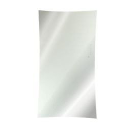 Towelrads Vetro 700W Electric Wall-Mounted Glass Infrared Designer Radiator 1063mm x 532mm White 2388BTU