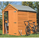 Shire  6' 6" x 5' 6" (Nominal) Apex Overlap Timber Shed