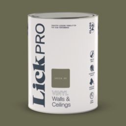 LickPro  5Ltr Green 05 Vinyl Matt Emulsion  Paint