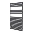 Ximax 1164mm x 600mm 2273BTU Anthracite Flat Designer Towel Radiator