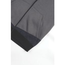 CAT Trade Hooded Sweatshirt Dark Shadow Black Medium 38-41" Chest