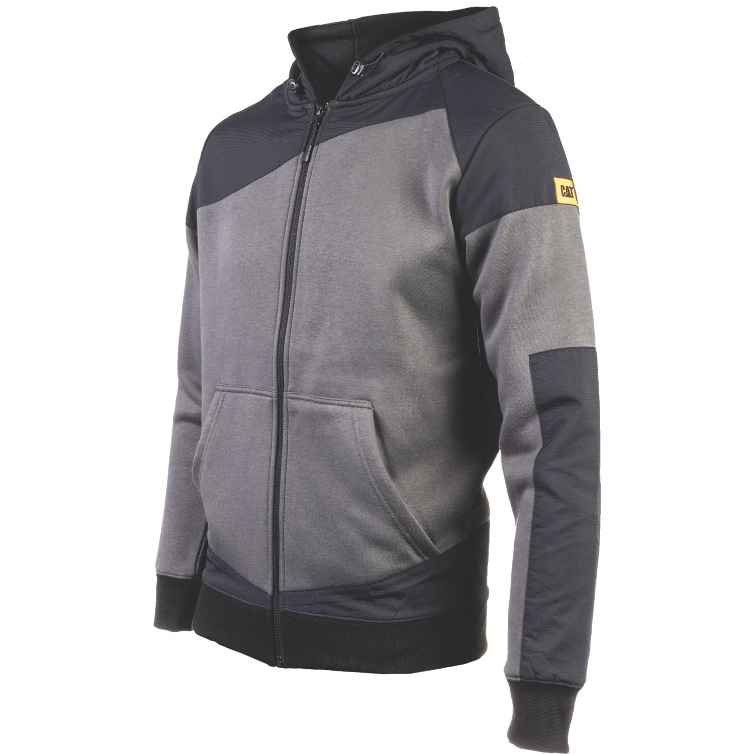 CAT Trade Hooded Sweatshirt Dark Shadow Black Medium 38-41" Chest (835VG)