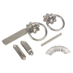 GateMate Ring Gate Latch Silver 190mm