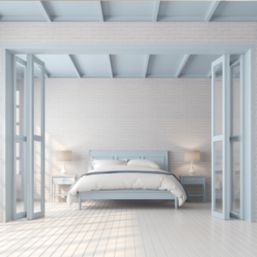 Henderson Husky 40 HF40/15 2-Door Folding Track System Silver 1538mm