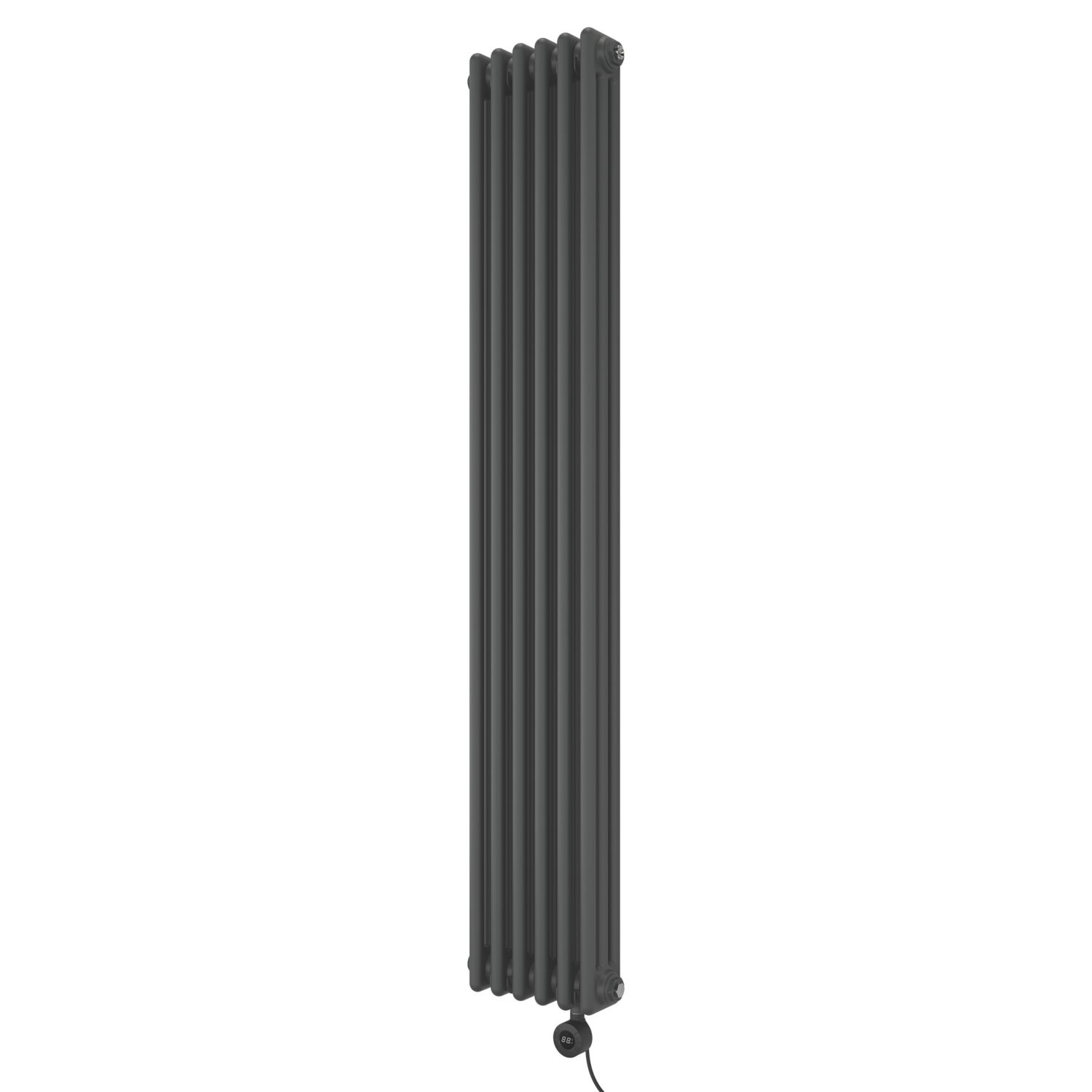 Azur Duke 1200W 3-Column Electric Radiator 1600mm x 290mm Anthracite 4095BTU (836AC)