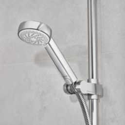 Aqualisa Visage Q Gravity-Pumped Rear-Fed Chrome Thermostatic Single Outlet Concealed Smart Shower with Adjustable Head