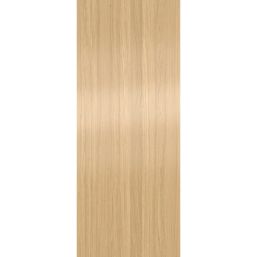 Green & Taylor  Satin Lacquered Oak Wooden Flush Internal Fire FD30 Door 1981mm x 838mm