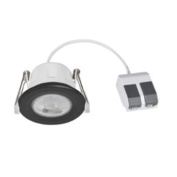 LAP  Fixed  Fire Rated LED Smart Downlight Matt Black 4.7W 520lm