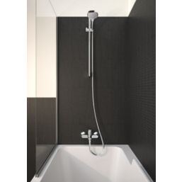 Hansgrohe Croma Select E Vario EcoSmart Shower Kit Chrome/White