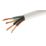 Time 3094Y White 4-Core 0.75mm² Heat Resistant Cable 10m Coil
