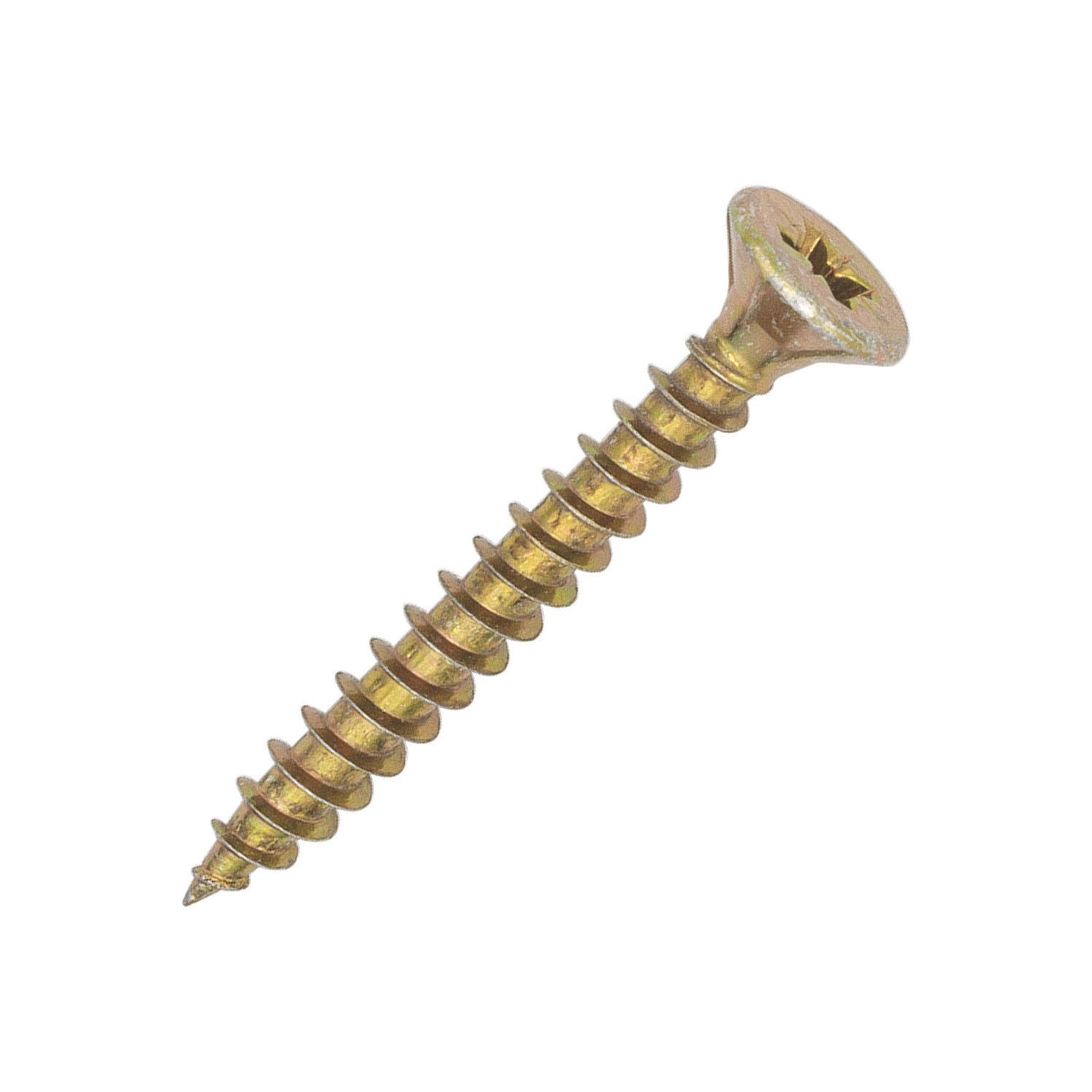 Rawlplug R-QCP PZ Countersunk Self Drilling Woodscrews 4.5mm x 50mm 200 Pack (836PU)