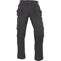 Dickies Holster Universal FLEX  Trousers Black 36" W 32" L