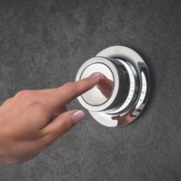 Mira Mode Dual HP/Combi Ceiling-Fed Chrome Thermostatic Digital Mixer Shower