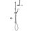 Mira Mode Dual HP/Combi Ceiling-Fed Chrome Thermostatic Digital Mixer Shower