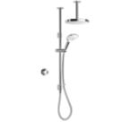 Mira Mode Dual HP/Combi Ceiling-Fed Chrome Thermostatic Digital Mixer Shower