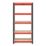 RB Boss Fastlok UDL/PC 5-Tier Metal Garage Shelving Unit 900mm x 450mm x 1800mm