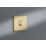 Knightsbridge  10AX 1-Gang 2-Way Light Switch  Polished Brass