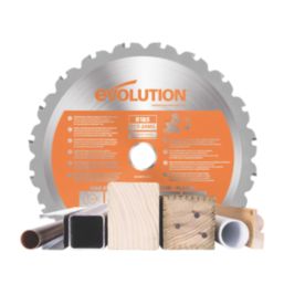 Evolution R185CMS-Li 185mm 18V Li-Ion EXT  Cordless Single-Bevel  Compound Mitre Saw - Bare
