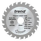 Trend CraftPo CSB/8524A Wood Thin Kerf Circular Saw Blade for Cordless Saws 85mm x 15mm 24T