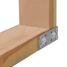 Magnodur Flat Connectors Silver 95mm x 35mm x 2.5mm 10 Pack